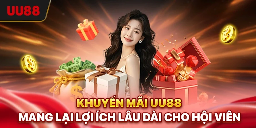 Khuyến Mãi UU88 - Ưu Đãi Cho Tân Thủ Và Hội Viên Trung Thành 1 Khuyến mãi UU88 mang lại lợi ích lâu dài cho hội viên